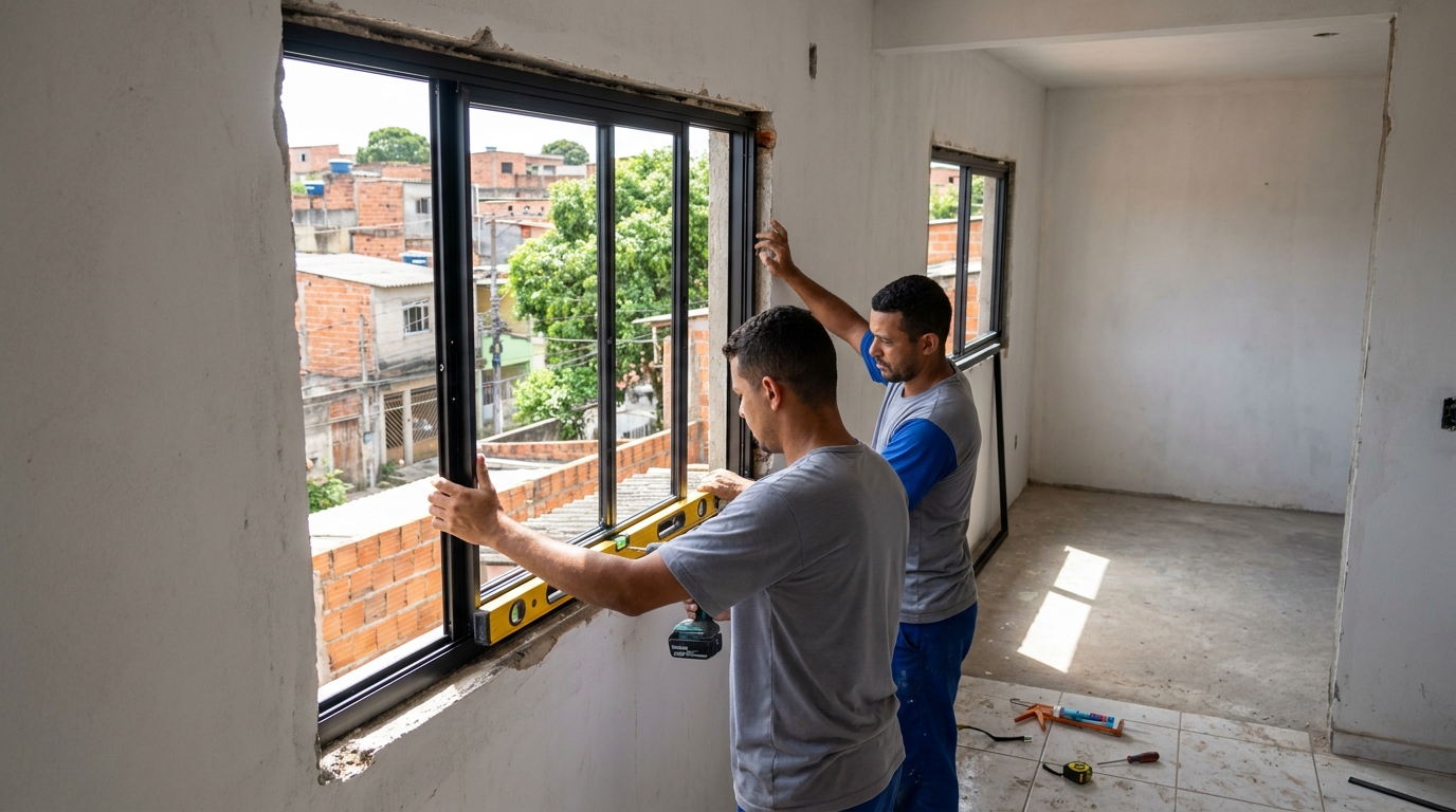Produção de Portas e Janelas em São José do Rio Preto‑SP